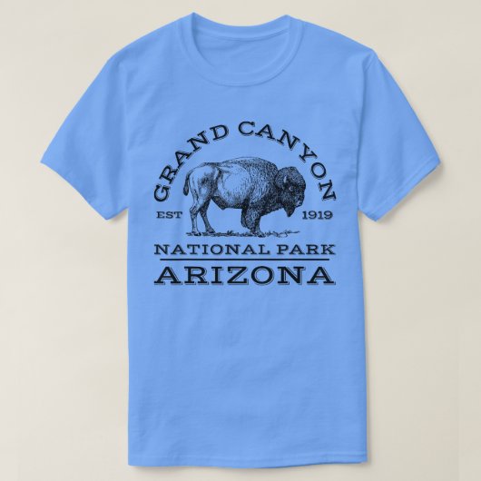 Grand Canyon Nationaal Park Arizona Hike T-shirt (Design voorkant)