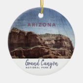 Grand Canyon Nationaal Park Arizona  Keramisch Ornament (Voorkant)