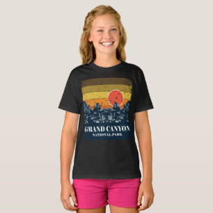 Grand Canyon Nationaal Park Arizona  Retro T-shirt