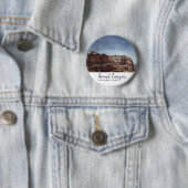 Grand Canyon Nationaal Park Arizona Ronde Button 5,7 Cm (In situ)
