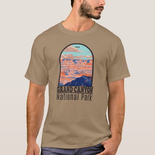 Grand Canyon Nationaal Park Arizona  T-shirt (Voorkant)