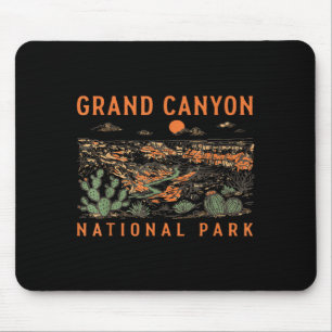 Grand canyon nationaal park arizona vintage natuur muismat