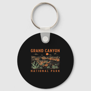 Grand canyon nationaal park arizona vintage natuur sleutelhanger