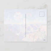 Grand Canyon National Park 4th of July Fireworks Feestdagenkaart (Achterkant)