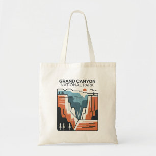 Grand Canyon National Park Abstracte illustratie Tote Bag