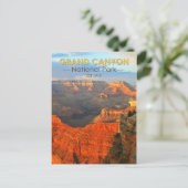 Grand Canyon National Park Arizona Briefkaart (Staand voorkant)
