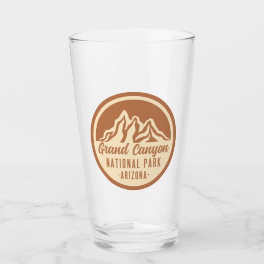 Grand Canyon National Park Arizona Glas (Voorkant)