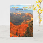 Grand Canyon National Park Arizona Kaart (Gele Bloem)