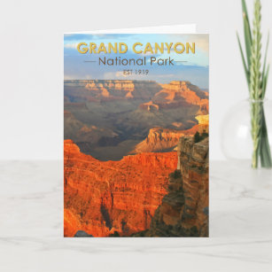 Grand Canyon National Park Arizona Kaart
