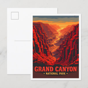 Grand Canyon National Park Arizona Reis Briefkaart