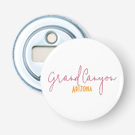 Grand Canyon National Park Arizona Souvenir Button Flesopener