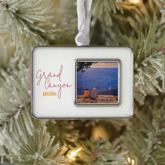 Grand Canyon National Park Arizona Souvenir Christ Verzilverd Omlijst Ornament