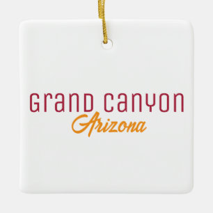 Grand Canyon National Park Arizona Souvenir Keramisch Ornament