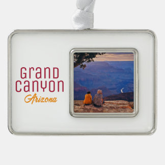 Grand Canyon National Park Arizona Souvenir Verzilverd Omlijst Ornament