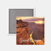 Grand Canyon National Park Arizona Sunset Magnet (Voorkant / Achterkant)