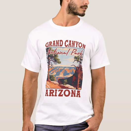Grand Canyon National Park Arizona T-shirt (Voorkant)