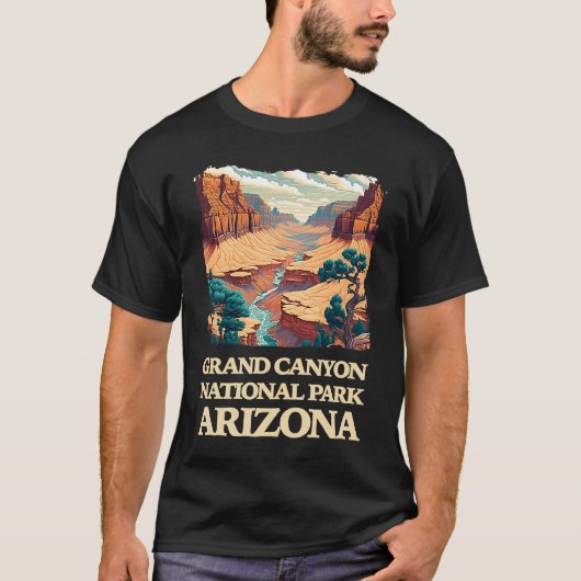 Grand Canyon National Park Arizona T-shirt (Voorkant)