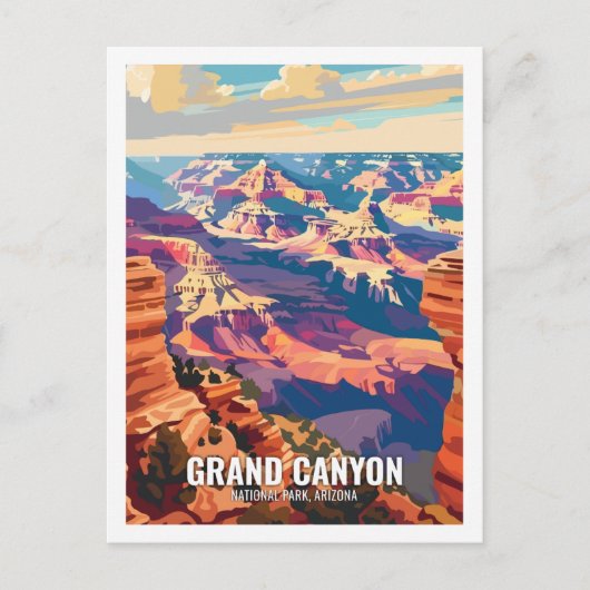 Grand Canyon National Park Arizona USA Briefkaart (Voorkant)