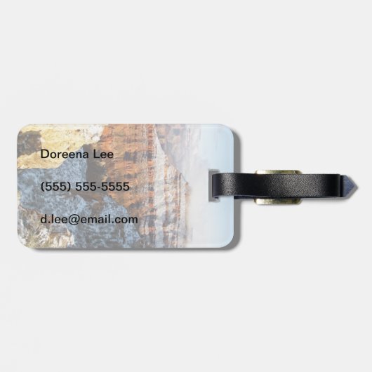 Grand Canyon National Park, Arizona, Verenigde Sta Bagagelabel (Achterkant horizontaal)