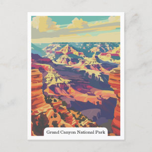 Grand Canyon National Park, Arizona, Verenigde Sta Briefkaart