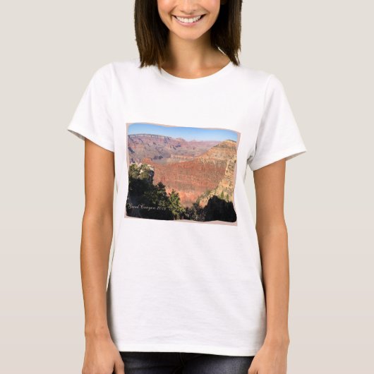 Grand Canyon National Park AZ Foto T-Shirt (Voorkant)