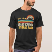 Grand Canyon National Park Bergbomen Camping T-shirt (Voorkant)