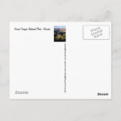 Grand Canyon National Park Briefkaart (Achterkant)