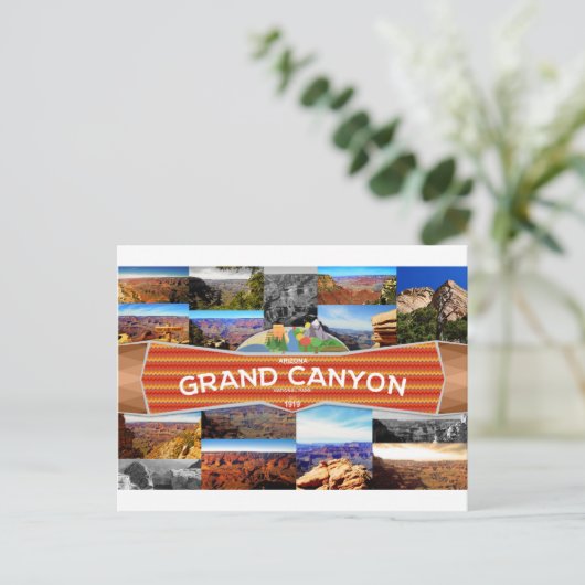 Grand Canyon National Park Briefkaart (Staand voorkant)