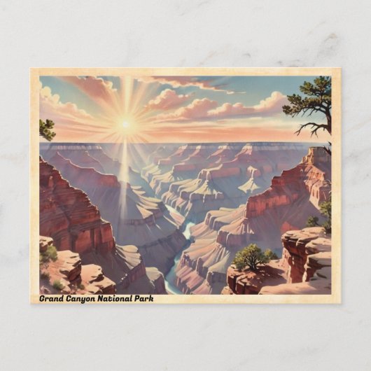 Grand Canyon National Park  Briefkaart (Voorkant)