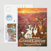 Grand Canyon National Park Briefkaart (Voorkant / Achterkant)