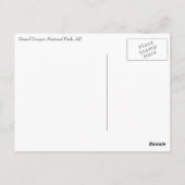 Grand Canyon National Park Briefkaart (Achterkant)
