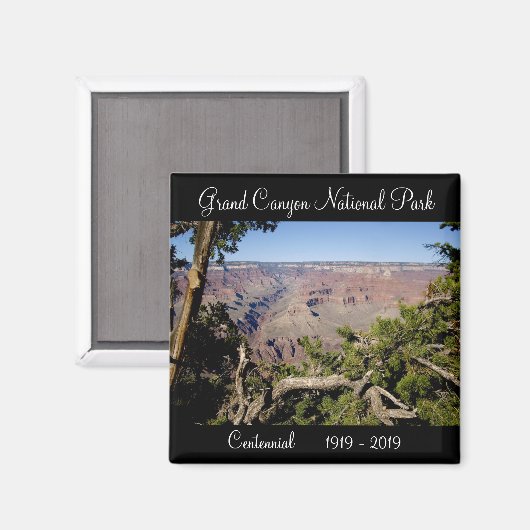 Grand Canyon National Park Centennial 2019 magneet (Voorkant / Achterkant)