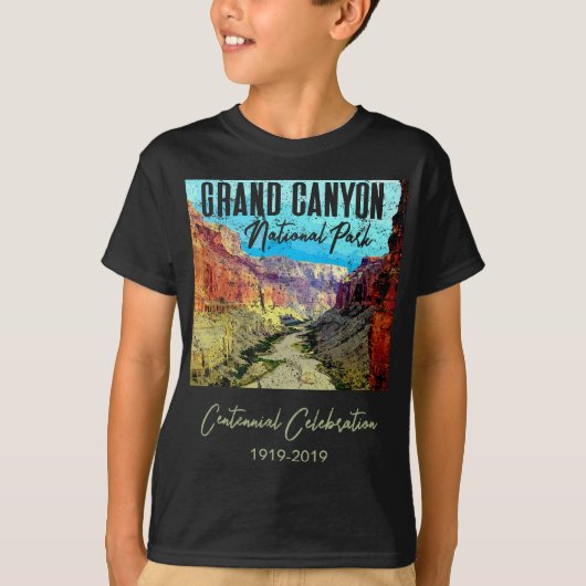Grand Canyon National Park Centennial Celebration T-shirt (Voorkant)