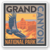 Grand Canyon National Park | Condors Sticker (Voorkant)