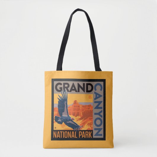 Grand Canyon National Park | Condors Tote Bag (Voorkant)