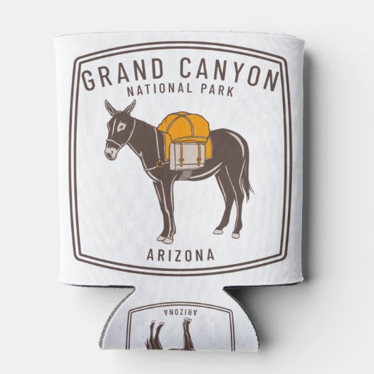 Grand Canyon National Park Donkey Blikjeskoeler (Achterkant)