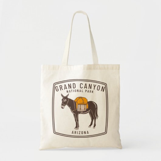 Grand Canyon National Park Donkey Tote Bag (Voorkant)