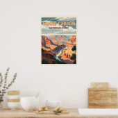 Grand Canyon National Park - een natuurwonder Poster (Keuken)