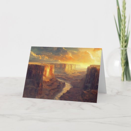 Grand Canyon National Park Feestdagen Kaart (Voorkant)