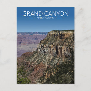 Grand Canyon National Park gestileerde reizen Briefkaart