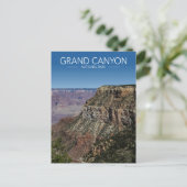 Grand Canyon National Park gestileerde reizen Briefkaart (Staand voorkant)