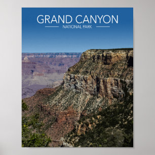 Grand Canyon National Park gestileerde reizen Poster