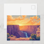 Grand Canyon National Park Holiday Briefkaart (Voorkant / Achterkant)