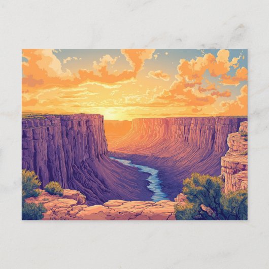 Grand Canyon National Park Holiday Briefkaart (Voorkant)