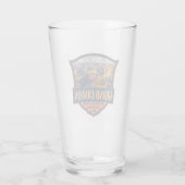 Grand Canyon National Park Illustratie Reiskunst Glas (Achterkant)