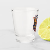 Grand Canyon National Park Illustratie Reiskunst Shot Glas (Links)