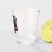 Grand Canyon National Park Illustratie Reiskunst Shot Glas (Rechts)