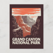 Grand Canyon National Park Landschap Briefkaart (Voorkant)