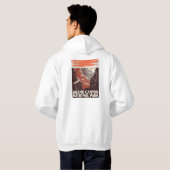 Grand Canyon National Park Landschap Hoodie (Achterkant volledig)