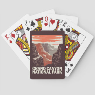 Grand Canyon National Park Landschap Pokerkaarten